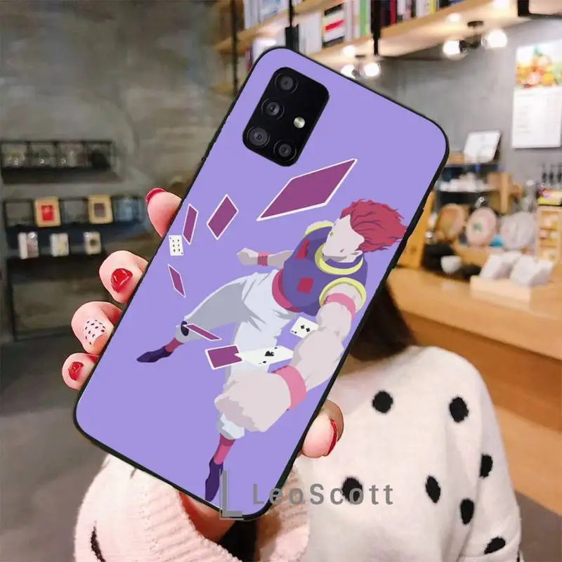

Hunter x Hunters Hisoka Phone Cases For Samsung A50 A51 A71 A31 A21S S8 S9 S10 S20 S21 Plus Fe Ultra 4G 5G