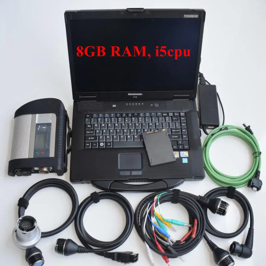 

Диагностический инструмент forMercedes mb star c4 с ноутбуком cf52 i5 8g установлен 12/2021 ssd программное обеспечение D-AS/ x -ENTRY DTS для MB SD C4