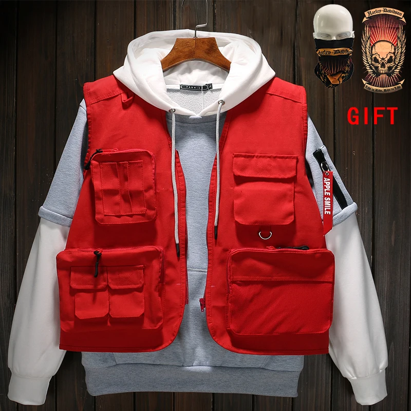 Для мужчин жилет Повседневное тактические охотничьи ножи Multi жилеты с карманами