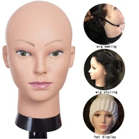 mannequin wig stand head with holder hair salon supplies manikin sewing head for wigs styling and display with free clamp