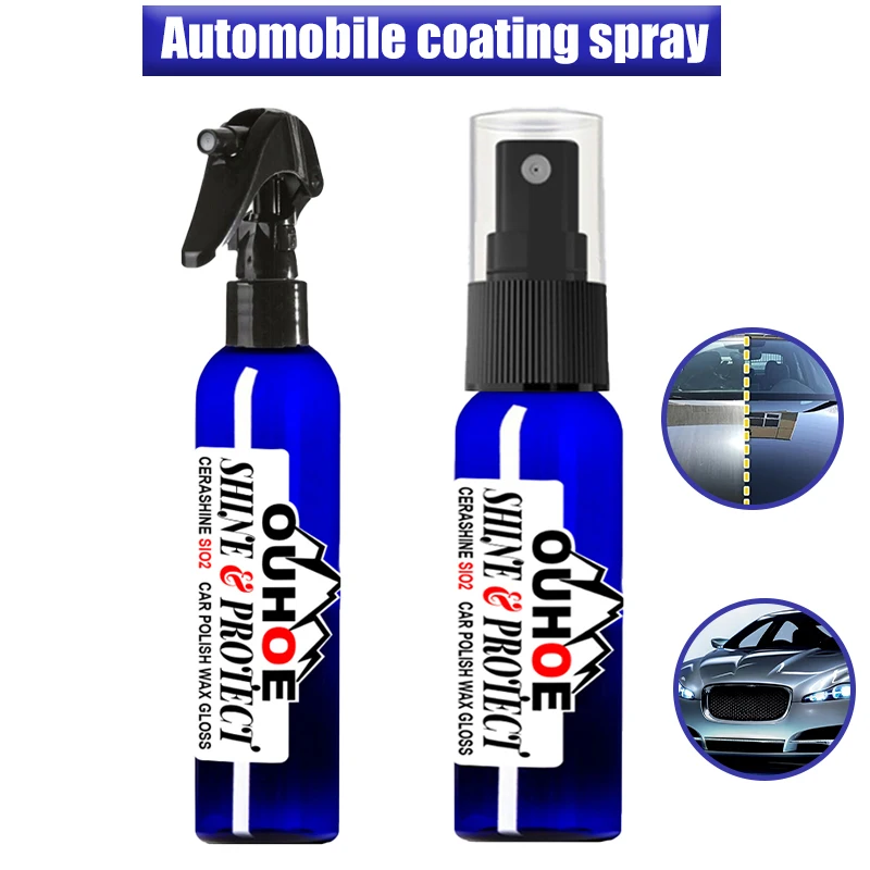 

30/120ml Nanos Ceramic Car Coating Spray Pro Grade 9h Paint Sealant Car Polish Wax Glosss Car Coating Spray Polish Wax Glosss