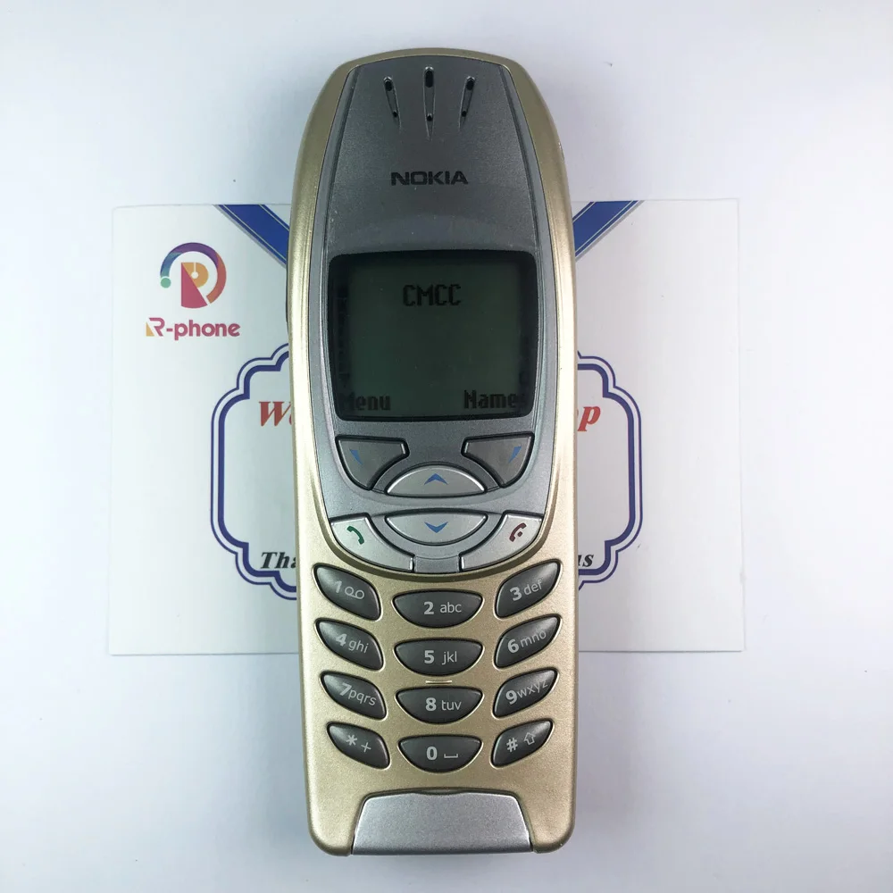 Nokia 6310i Восстановленный мобильный телефон настоящий Bluetoorh оригинальный