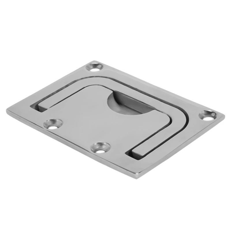 

Boat 316 Stainless Steel Flush Hatch Locker Cabinet Lift Pull Handle for Marine Yacht