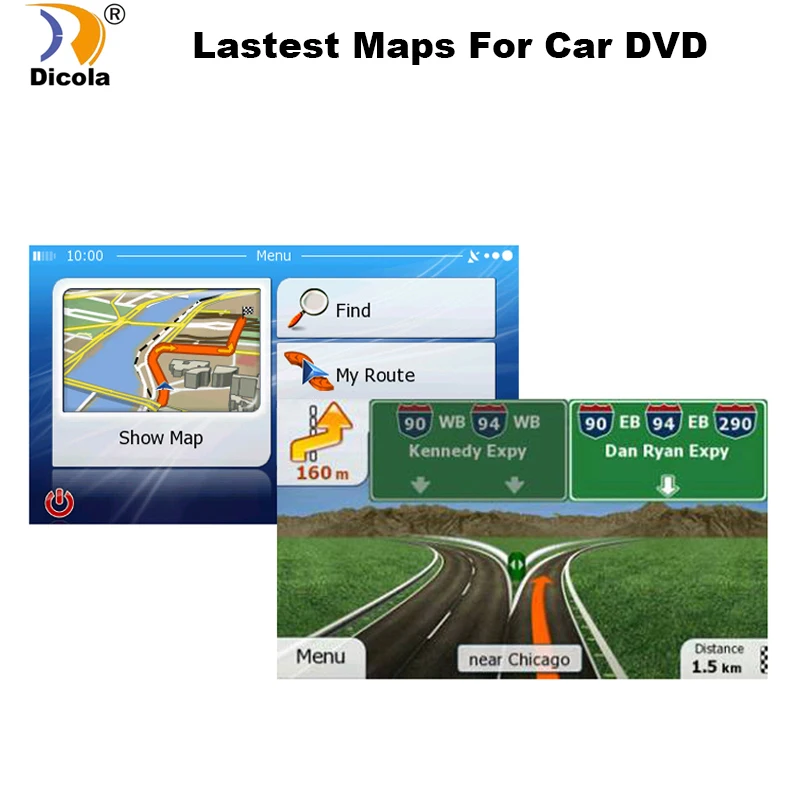 Gps Аксессуары 8G gps карты sd карты последняя карта для WinCE автомобиля gps навигационная карта Европа/Россия/США/CA/AU/Израиль Автомобильная gps карта