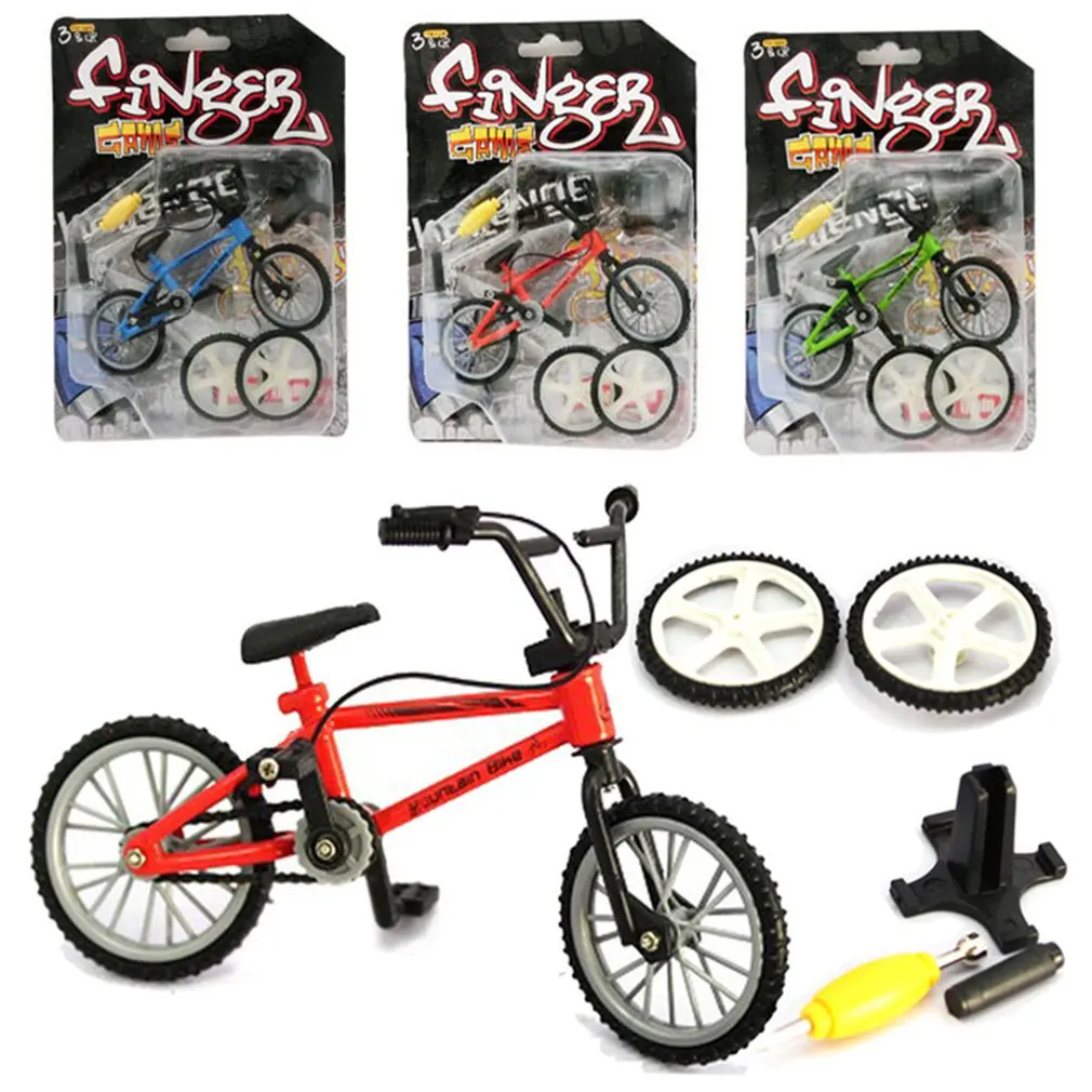 

Bicycle Model Mini Alloy Finger Bicycle Finger Bicycle Ornament Toy Finger Mountain Bike Mini Bike Child Gift