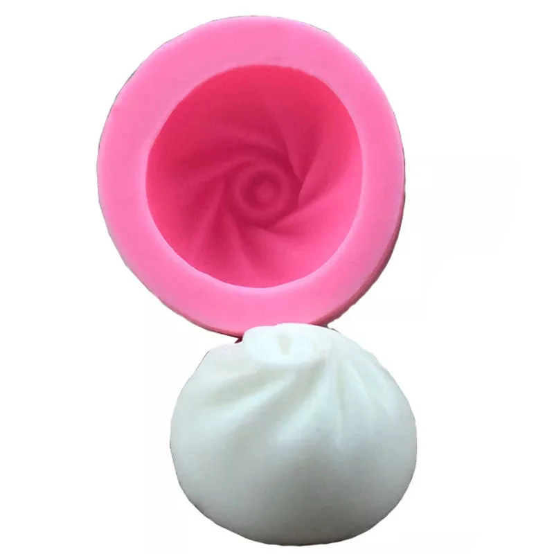 Высокая Китайская силиконовая форма Baozi инструмент для выпечки и пирожных