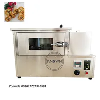 High Capacity New Style Stainless Steel Heating Tank Commercial Electric  Rotary Pizza Cone Oven Maker with 12 Moulds