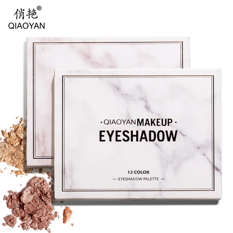 Профессиональный цвет земли 12 цветов макияж Косметика Блеск Тени для век палитра