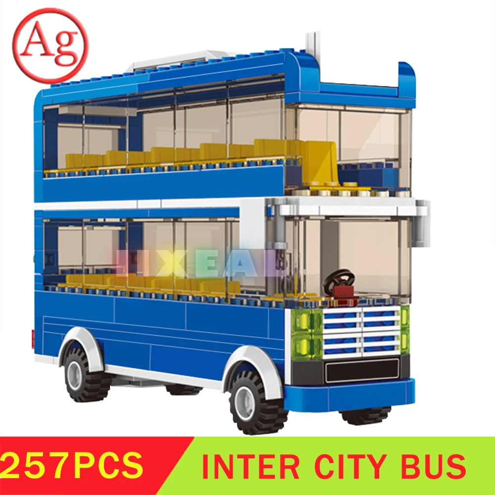 Город автобусной станции создатель строительные блоки классический 230 +