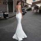 Женское свадебное платье с V-образным вырезом, открытой спиной и цветочным принтом