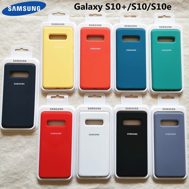 Чехол для samsung Galaxy S10 Plus, шелковистый мягкий на ощупь, стиль, жидкий силиконовый чехол для Galaxy S10+ S10E S10, полная защита