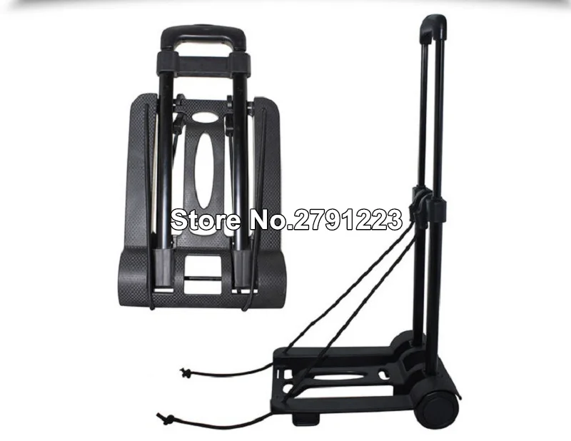 Портативный дорожный трейлер из алюминиевого сплава складная тележка для багажа