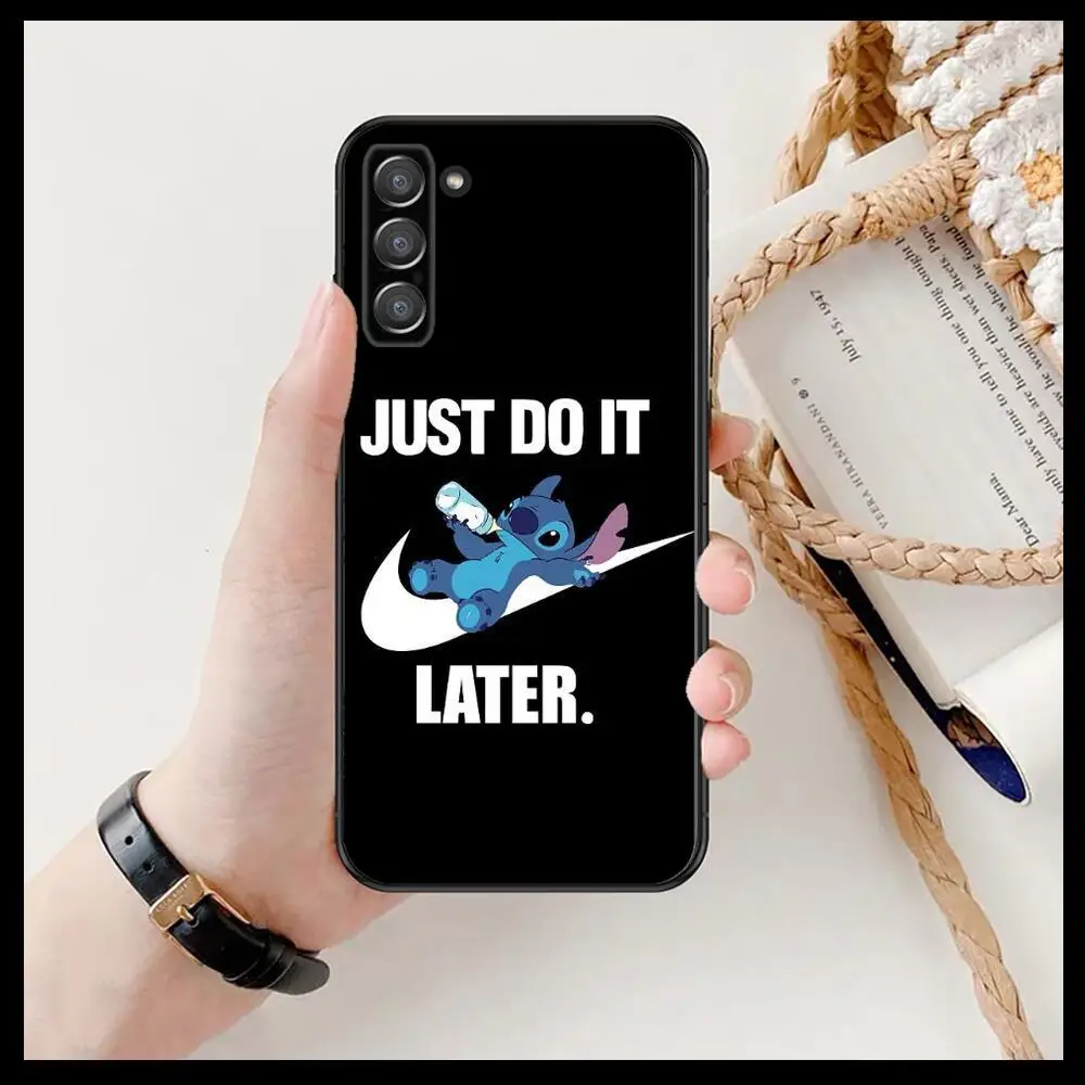 Чехол для телефона с забавным диснеевским стичем SamSung Galaxy s6 s7 S8 S9 S10E S20 S21 S5 S30 Plus fe 5G