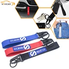 Автомобильный брелок для автомобиля, нейлоновая ткань, короткий шнурок, ремешок на запястье, для смартфона, мотоциклетный сувенир