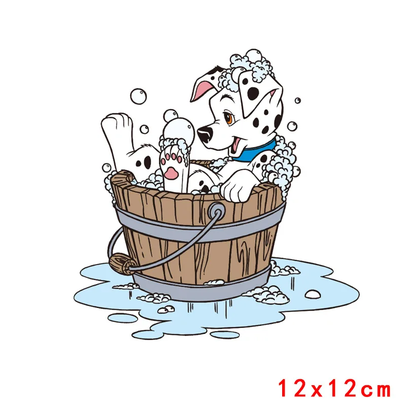 Мультяшная собачья нашивка утюжок для передачи детской одежды термопередача