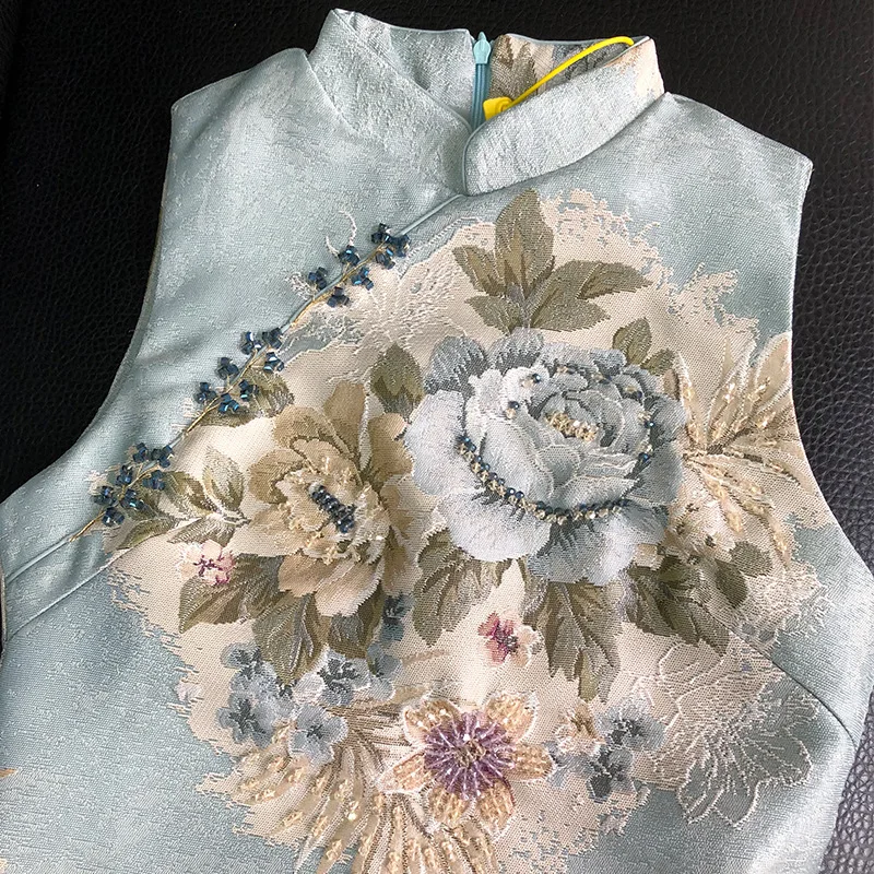 Новогодние платья-Ципао без рукавов Boutique Chinese luna | Тематическая одежда и униформа