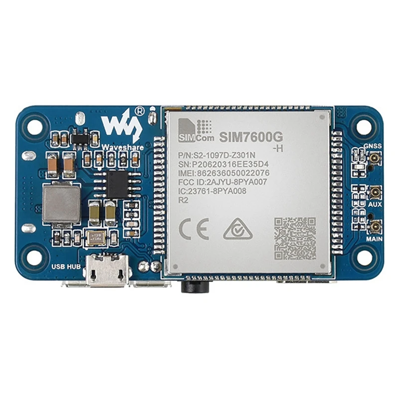 Waveshare 4G плата расширения для Raspberry Pi SIM7600G-H глобальной многодиапазонный