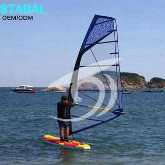 

Wholesale Inflatable Windsurf Board SUP Paddle Boards with sail