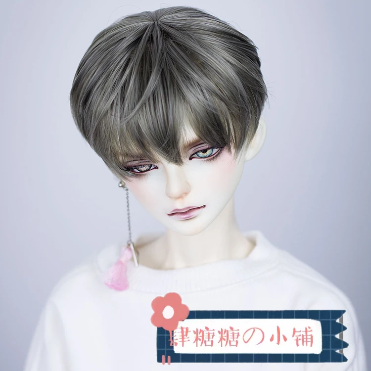 Парик для шарнирной куклы дядя гигантский малыш 6/4/3 минуты монолитный модный