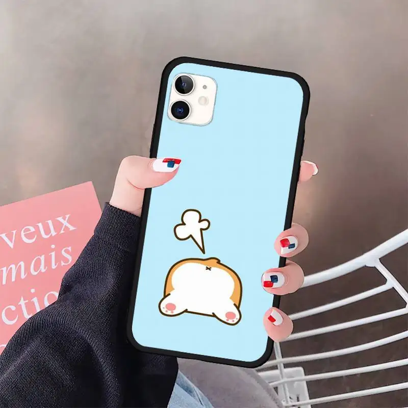

cartoon corgi Shiba Inu Cute dog Phone Case for iPhone 11 12 pro XS MAX 8 7 6 6S Plus X 5S SE 2020 XR