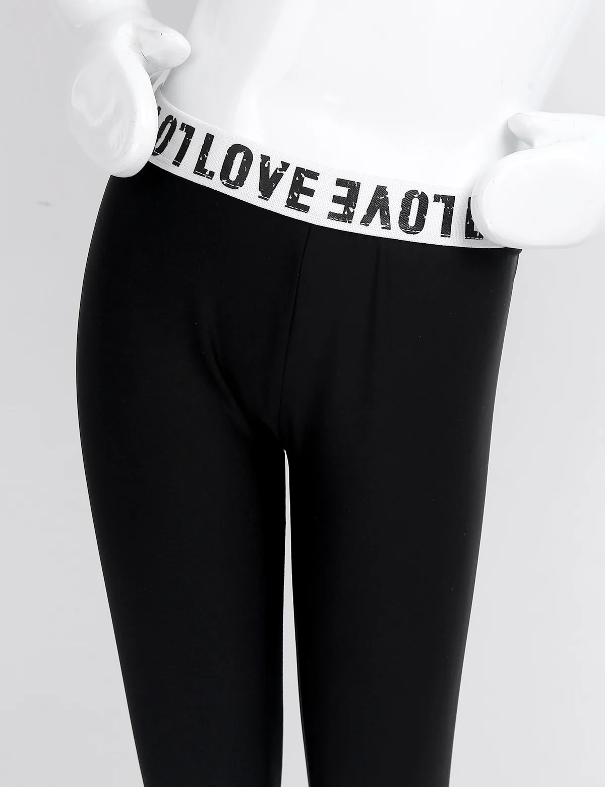 Summer Clothes Set for Kids Girls Letter Printed Outwear Outfits Sleeveless Crop Top with Leggings Children Ballet Dance Costume