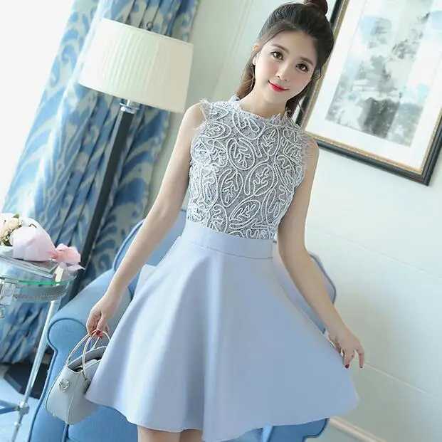 2020 женское летнее Сексуальное Кружевное облегающее платье без рукавов с высокой