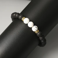 men bracelet bead tibetan natural moonstone buddha bracelet chakra lava stone diffuser bracelets men jewelry