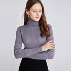 Женский Повседневный свитер, Лидер продаж, приталенная водолазка, Удлиненная рубашка, модный трендовый женский свитер высокого качества, осень 2020