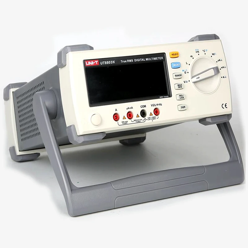 UNI T UT8803N Настольный верхний мультиметр DMM True RMS EBTN DCV/ACV/DCA/ACA Ohmmeter индуктивность