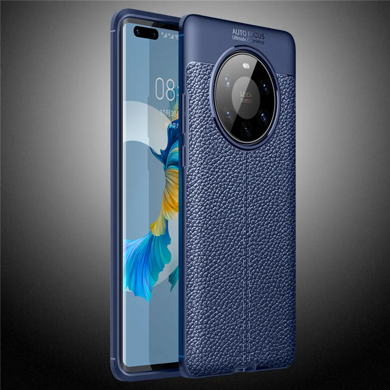 

Soft Silicone Case For Huawei Mate 40 Pro Plus Case Mate 40 Lite Cover Protective Phone Bumper For Huawei Mate 40 Pro Funda
