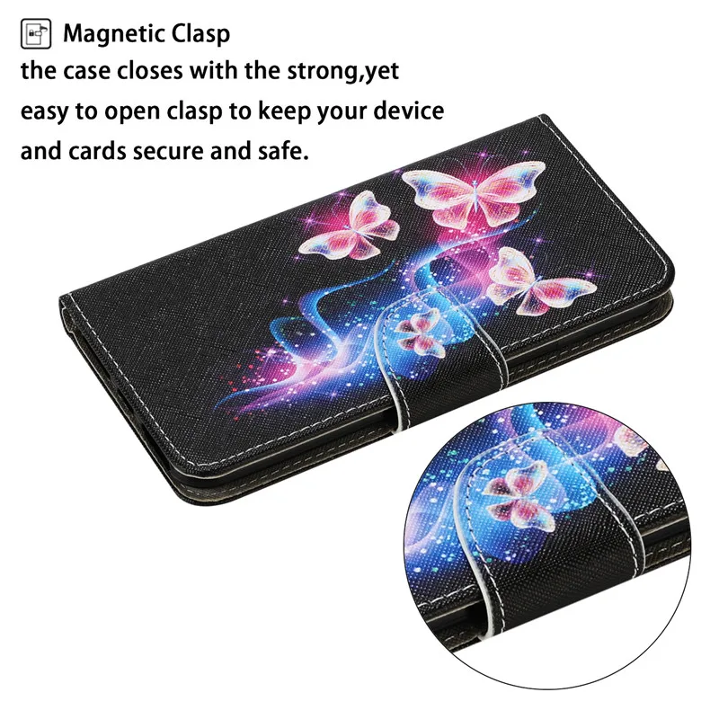 flip cases for huawei p smart cover 2021 psmart 2020 p smart plus 2019 magnetic stand phones protective shell wallet bags y7a free global shipping
