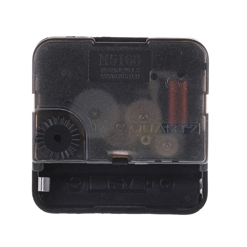 

1PCS Black 15mm Long Thread Quiet Mute Quartz Clock Movement Mechanism DIY Repair Tool Part