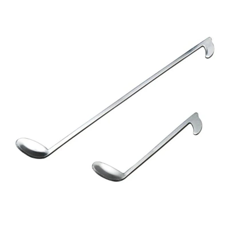 

1pc Musical Notes Spoon Stainless Steel Coffee Spoon Stirring Spoon Ice Cream Dessert Tea Mug Spoon Music Bar Gift Teaspoons
