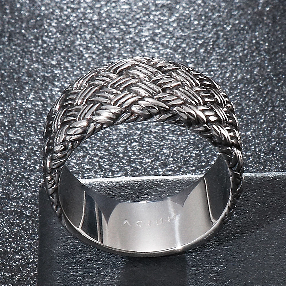 

2021 New Nordic Celtics Knot Ring Silver Color Stainless Steel Viking Ring For Men Women Irish Celtic Jewelry Anniversary Gift