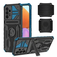 armor kickstand with wrist strap case for samsung galaxy a13 a12 a22 a32 a42 a52 a72 s21 fe s20fe a02s a21s a20s shockproof case