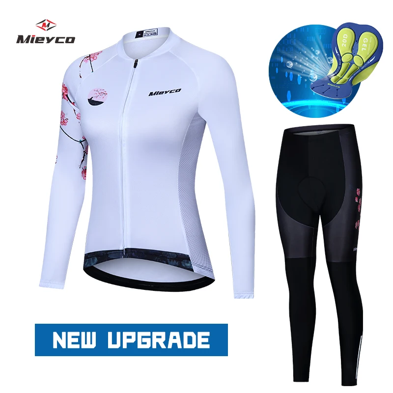 

Женский комплект из Джерси с длинным рукавом и гелевой подкладкой 20D