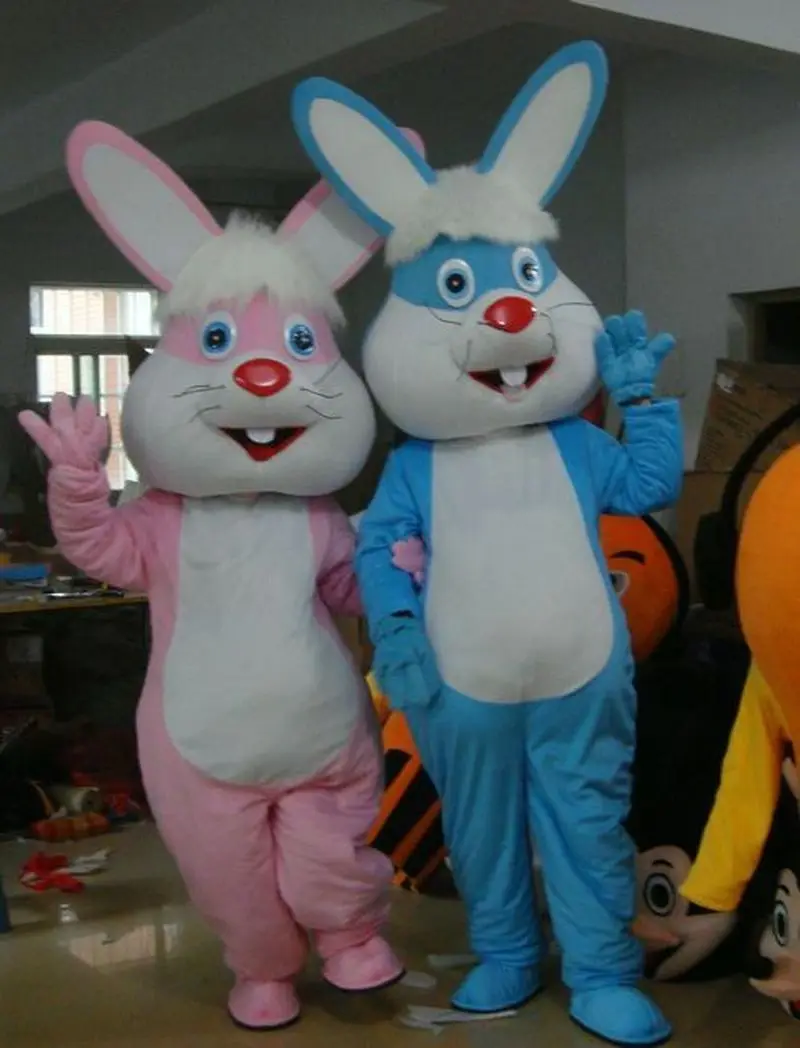 

Easter Animal Rabbit Mascot Costume Suits Birthday Party Fancy Cosplay Furry Dress Hallween Party Cute Cartoon Outfits Carnival
