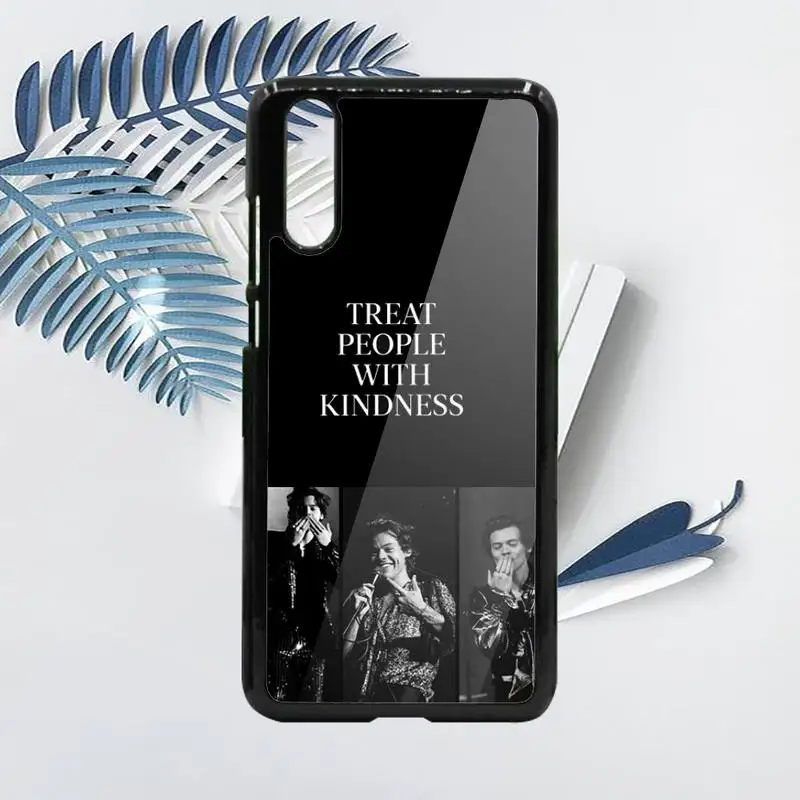 

Harry Styles Treat People With Kindness Phone Case PC For Samsung galaxy S note 8 9 20 10 e lite2019 plus pro ultra