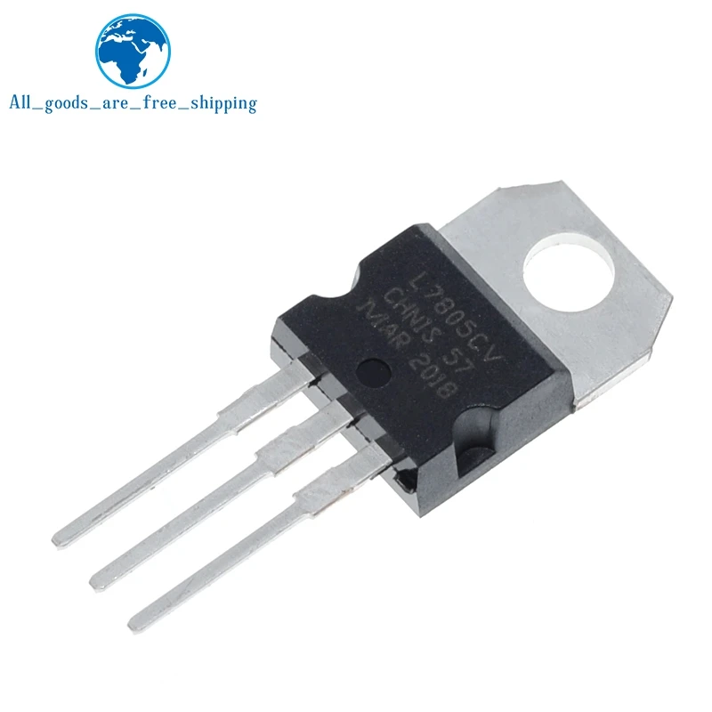 TZT 10 шт./лот Новый регулятор напряжения L7805CV TO 220 L7805 7805 5 в положительного S|ic 7805|ic