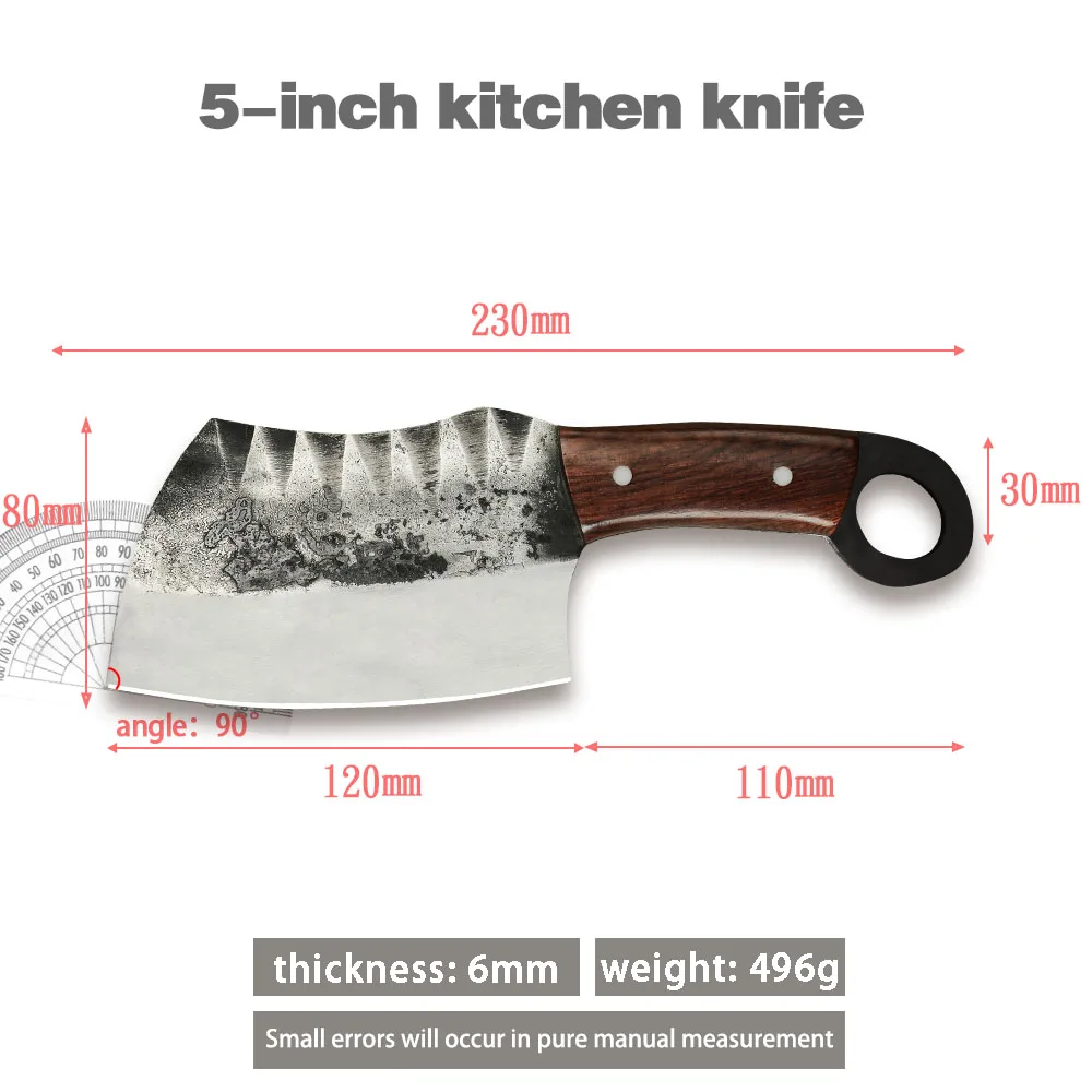 

Chopping Knife 2 Size Stainless Steel Meat Cleaver Vegetable Slicing Knife Kitchen Cooking Tool Kitchen Chopper High Hardness