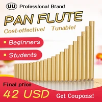 uu pan flute 22 pipes g key tunable flauta abs plastic panflute professional pan pipe woodwind musical instrument panpipes