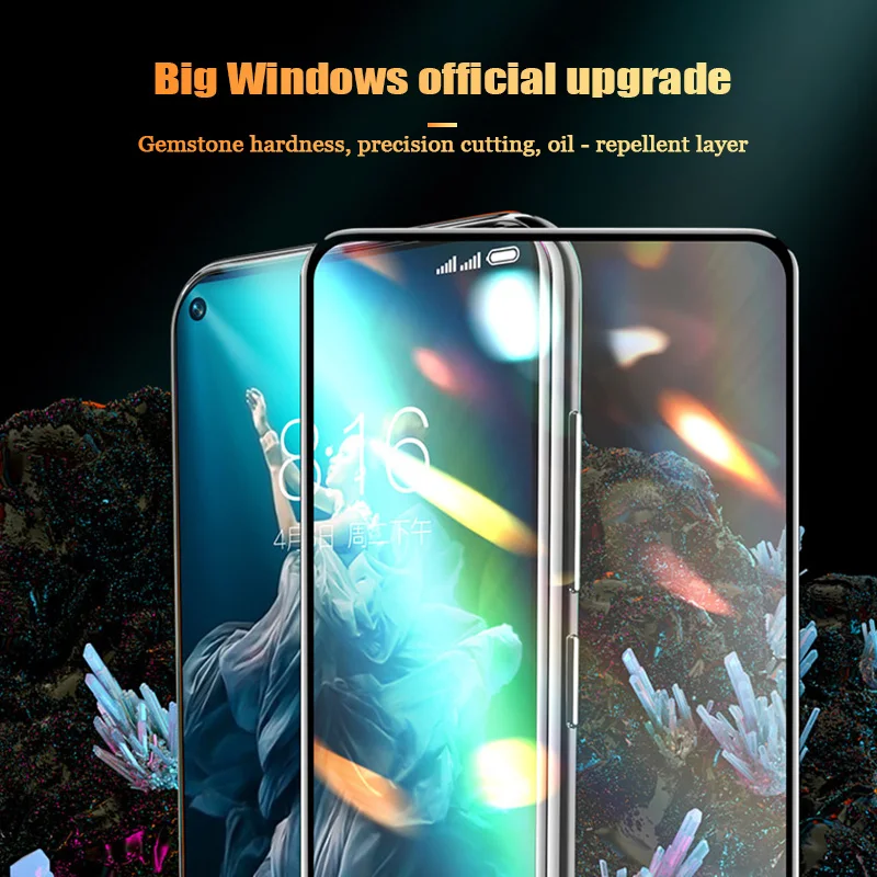 9D Защита экрана для Honor 7C AUM L41 7A L29 закаленное стекло Huawei 8X 8C 8A Pro 8 Lite защитное