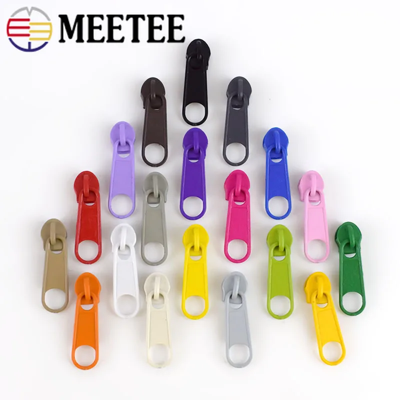 100 шт. экологичные 3 # слайдеры на молнии для нейлоновых сумок пододеяльник