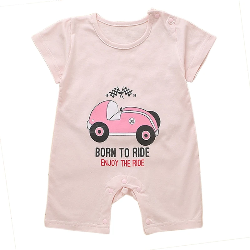 Летний милый комбинезон для маленьких мальчиков и девочек удобные дышащие шорты