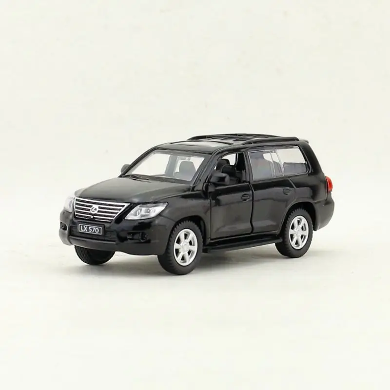 1:46 масштаб Lexus LX570 литая металлическая модель автомобиля для коллекции друзей подарок для детей