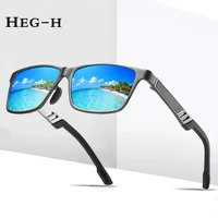 real hd polarized sunglasses men rectangle retro brand design driver shades male vintage sun glasses mirror summer uv400 oculos