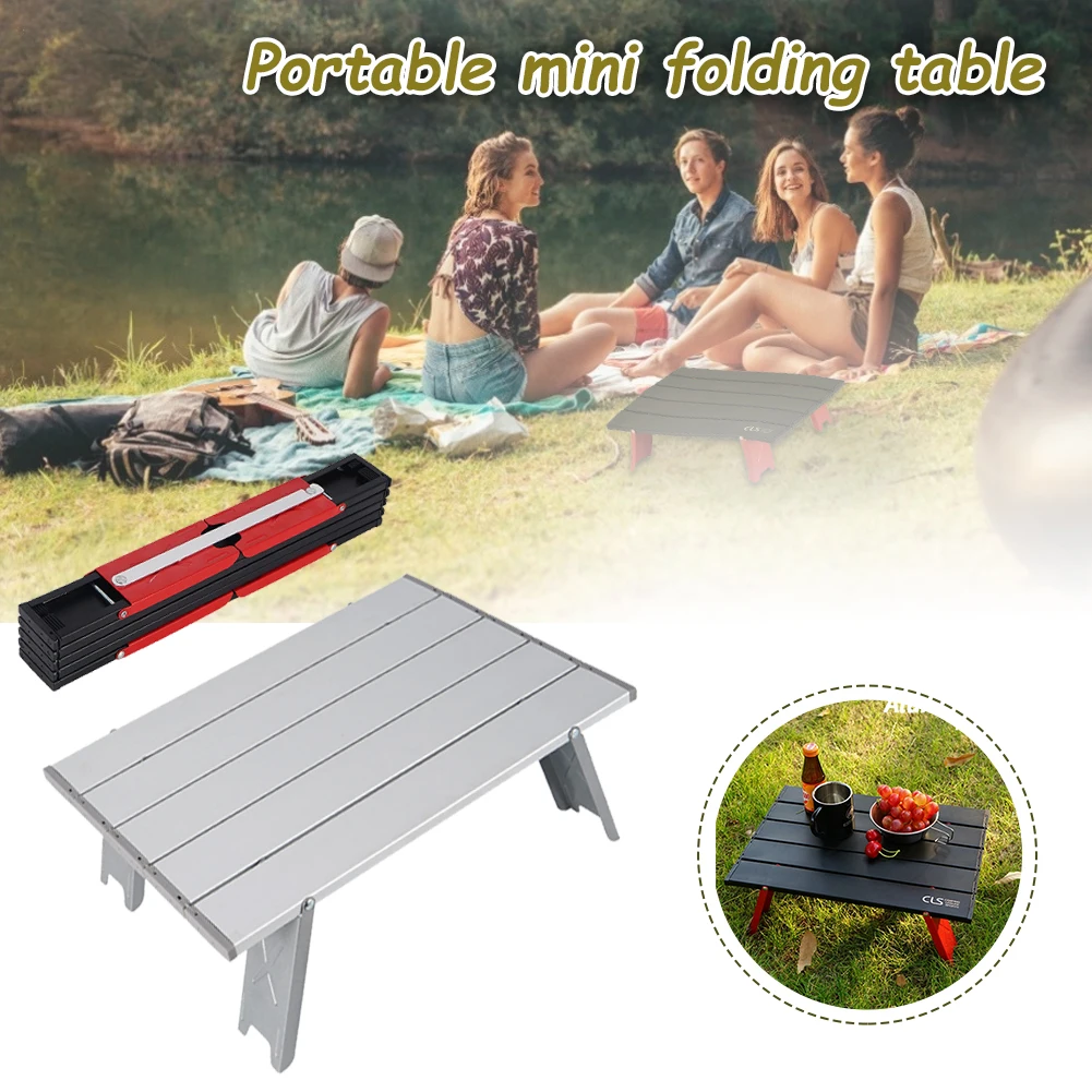 Складной мини-стол Сверхлегкий компактный портативный для пляжа и пикника декор