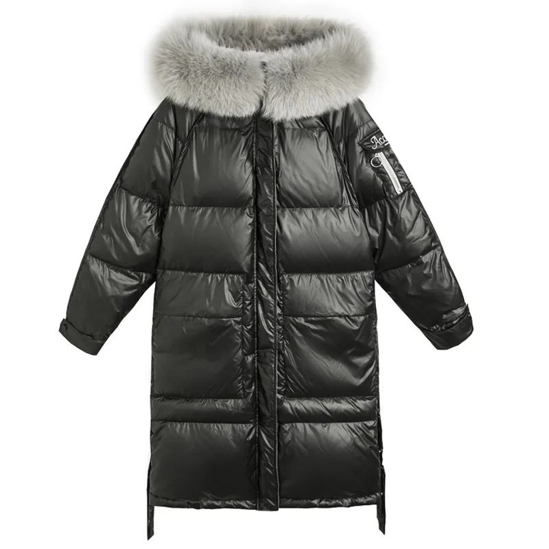 

jacket Down women's middle and long length over the knee