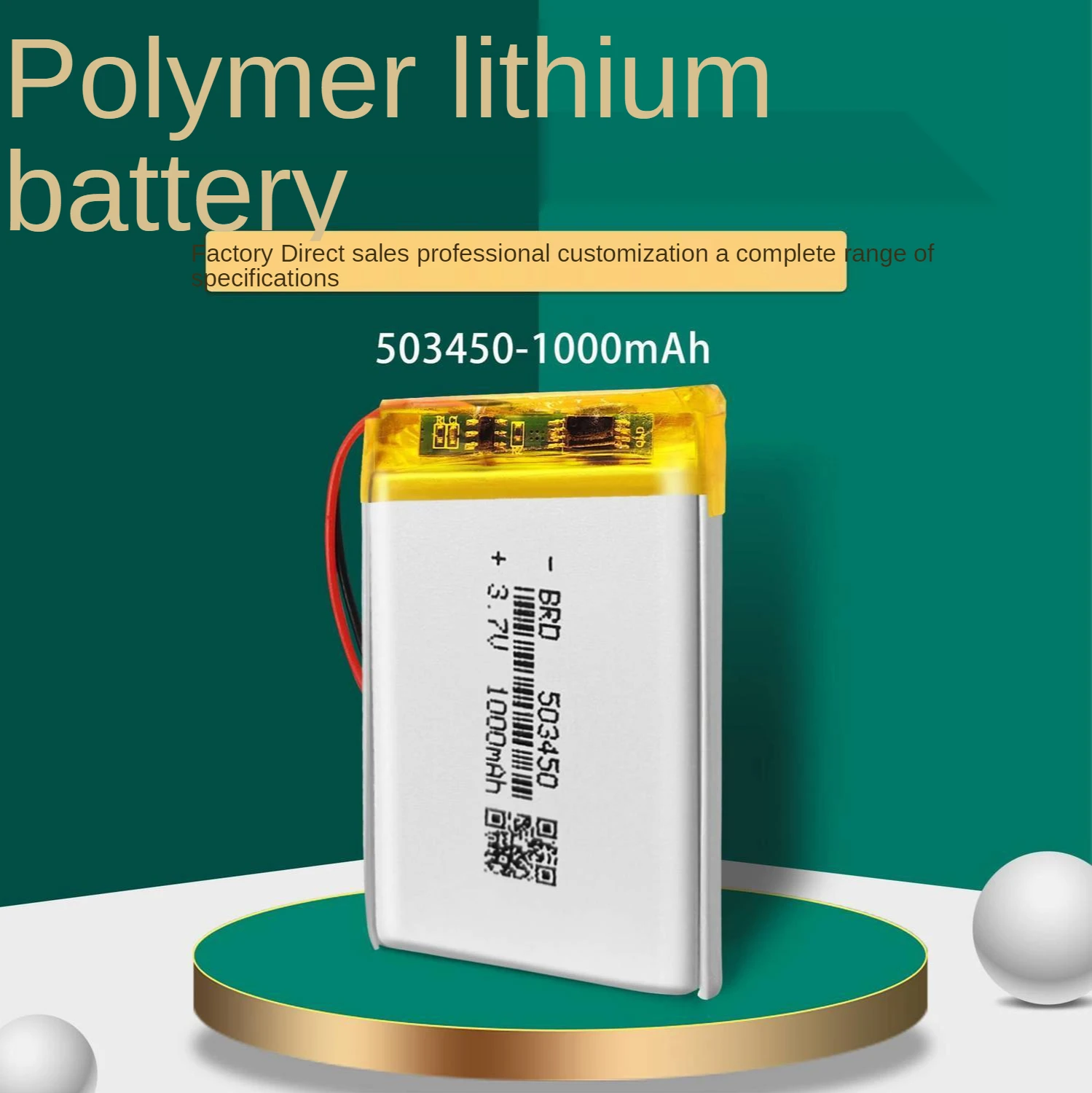 

Литий-полимерный аккумулятор 503450 523450 1000 мАч 3,7 в Bluetooth аудио смарт замок перезаряжаемый аккумулятор для игры аксессуары