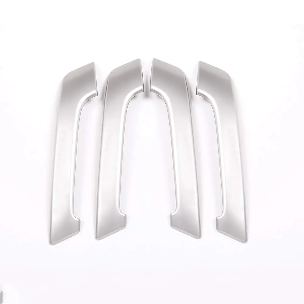 4 шт. интерьер АБС-системы автомобиля дверная ручка рамка Накладка для Toyota Land Cruiser